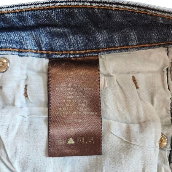 Kut From The Kloth Size 4 Mid Rise Straight Jeans Light Wash - Picture 9 of 10